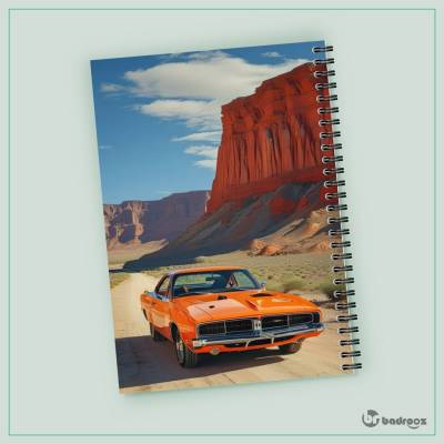 دفتر یادداشت دوج چارجر 1969 - Dodge Charger