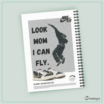 دفتر یادداشت ایر جردن تراویس اسکات - Air Jordan Travis Scott
