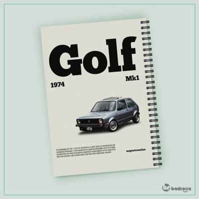دفتر یادداشت فولکس واگن گلف - Volkswagen Golf MK1