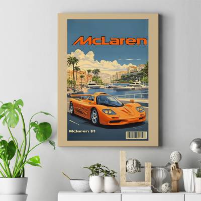 تابلو کنواس (بوم) مک لارن - McLaren F1