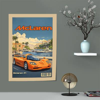 پوستر سیلک مک لارن - McLaren F1