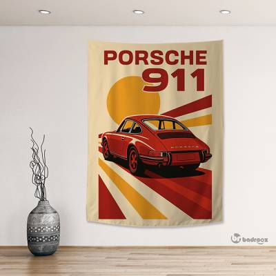 بک دراپ پورشه - Porsche 911 