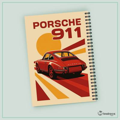 دفتر یادداشت پورشه - Porsche 911 