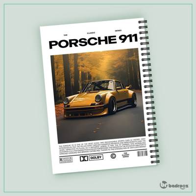 دفتر یادداشت پورشه 2 - Porsche 911 
