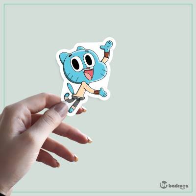 استیکر و برچسب گامبال (Gumball)-8