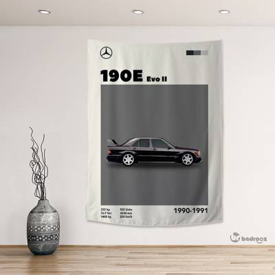 بک دراپ مرسدس بنز - Mercedes Benz 190E