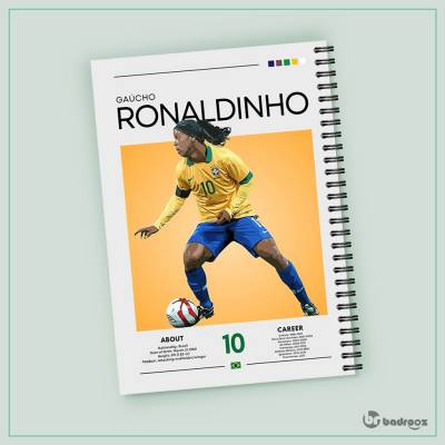 دفتر یادداشت رونالدینیو 2 - Ronaldinho