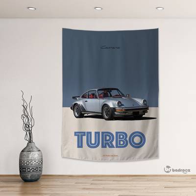 بک دراپ پورشه - Porsche Turbo Carrera 1977 