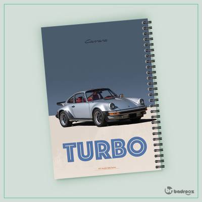 دفتر یادداشت پورشه - Porsche Turbo Carrera 1977 