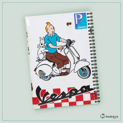 دفتر یادداشت تن تن - Tin Tin 30