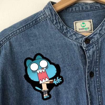 پچ حرارتی (برچسب لباس) گامبال (Gumball)-11