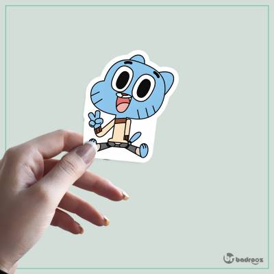 استیکر و برچسب گامبال (Gumball)-14