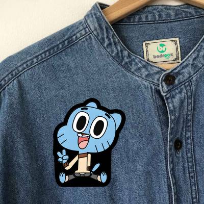 پچ حرارتی (برچسب لباس) گامبال (Gumball)-14