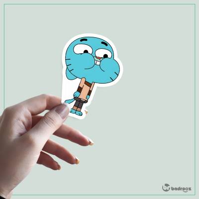 استیکر و برچسب گامبال (Gumball)-15