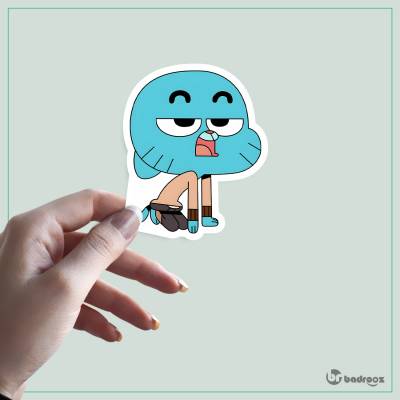 استیکر و برچسب گامبال (Gumball)-16