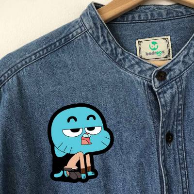 پچ حرارتی (برچسب لباس) گامبال (Gumball)-16