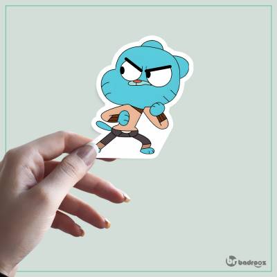 استیکر و برچسب گامبال (Gumball)-17
