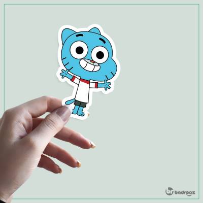 استیکر و برچسب گامبال (Gumball)-19