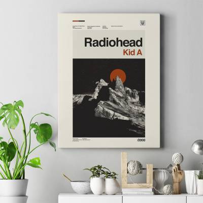 تابلو کنواس (بوم) ریدیوهد 2 - Radiohead