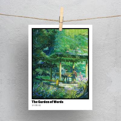 پولاروید(فتوکارت) پولاروید انیمه باغ کلمات