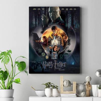 تابلو کنواس (بوم) هری پاتر - 7 Harry Potter