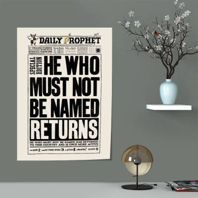 پوستر سیلک هری پاتر - 9 Harry Potter