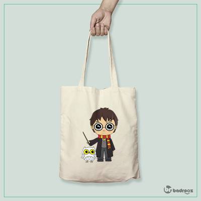 کیف خرید کتان (توت بگ) هری پاتر - 14 Harry Potter