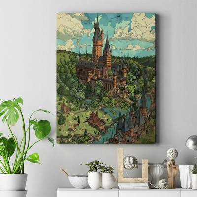 تابلو کنواس (بوم) هری پاتر - 8 Harry Potter