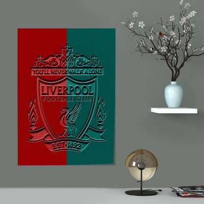 پوستر سیلک لوگو لیورپول