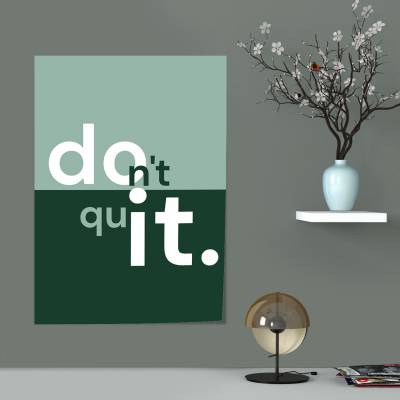 پوستر سیلک DO IT