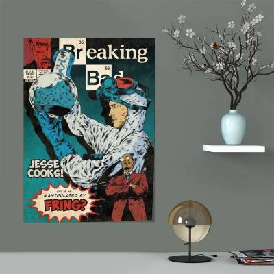 پوستر سیلک برکینگ بد 6 - Breaking bad