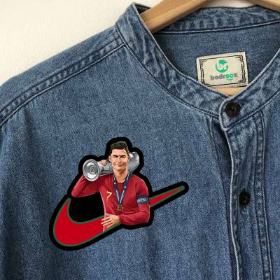 پچ حرارتی (برچسب لباس) رونالدو x نایک (Ronaldo x Nike)