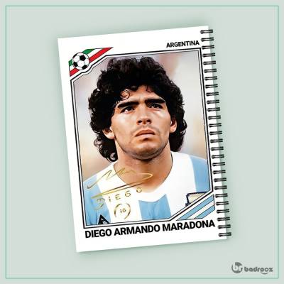 دفتر یادداشت مارادونا 3  - Maradona