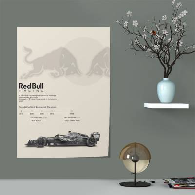 پوستر سیلک Red Bull Racing RB20
