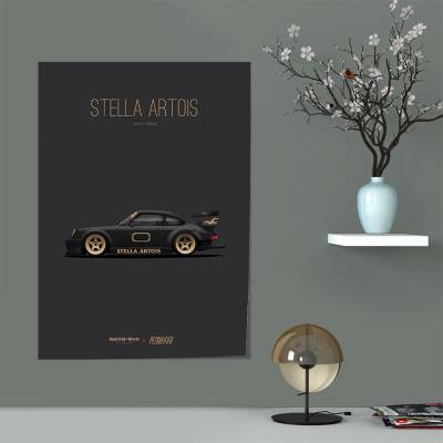 پوستر سیلک پورشه 4 - Porsche 911 