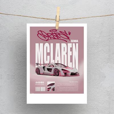 پولاروید(فتوکارت) مک لارن -  McLaren Senna