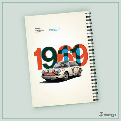 دفتر یادداشت پورشه 5 -  Porsche 911 R
