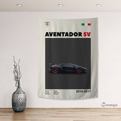 بک دراپ لامبورگینی - Lamborghini Aventador