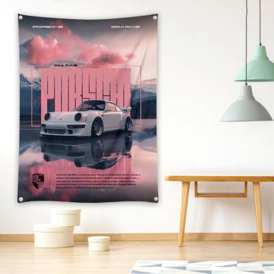 دراپ بنر پورشه 6 - Porsche RWB 964