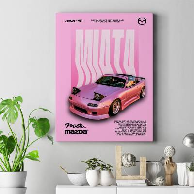 تابلو کنواس (بوم) مزدا - Miata MX-5