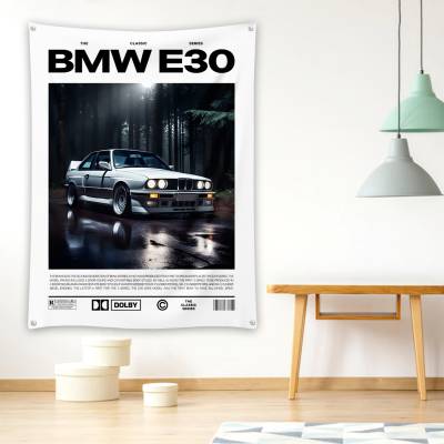 دراپ بنر بی ام‌ و 7  - BMW 3 Series E30