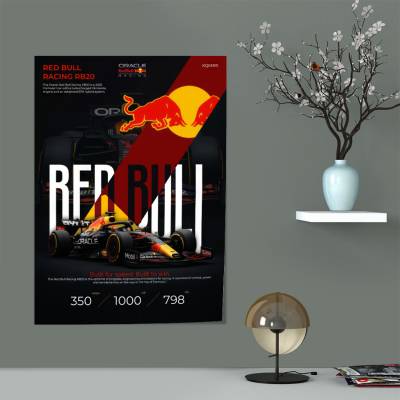 پوستر سیلک ردبول ریسینگ - Red Bull Racing RB20