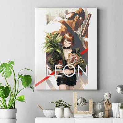 تابلو کنواس (بوم) لئون حرفه‌ای 2- Leon: The Professional