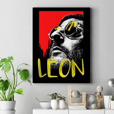 تابلو کنواس (بوم) لئون حرفه‌ای 4- Leon: The Professional