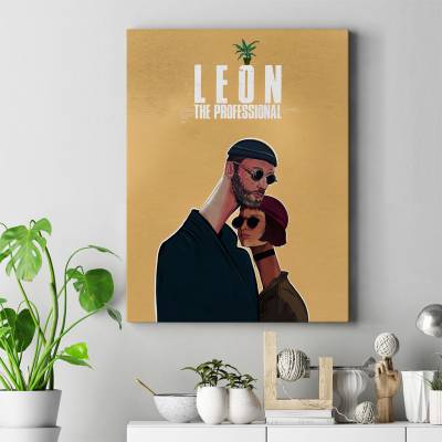 تابلو کنواس (بوم) لئون حرفه‌ای 11- Leon: The Professional