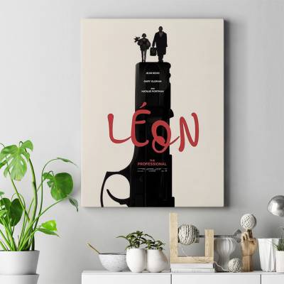 تابلو کنواس (بوم) لئون حرفه‌ای 13- Leon: The Professional