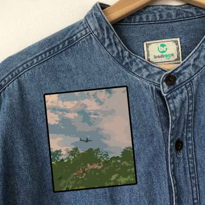 پچ حرارتی (برچسب لباس) پرواز..