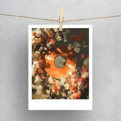 پولاروید(فتوکارت) صفحه گرامافون