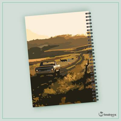دفتر یادداشت ماشین و طبیعت2