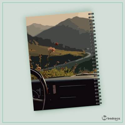 دفتر یادداشت ماشین و طبیعت3